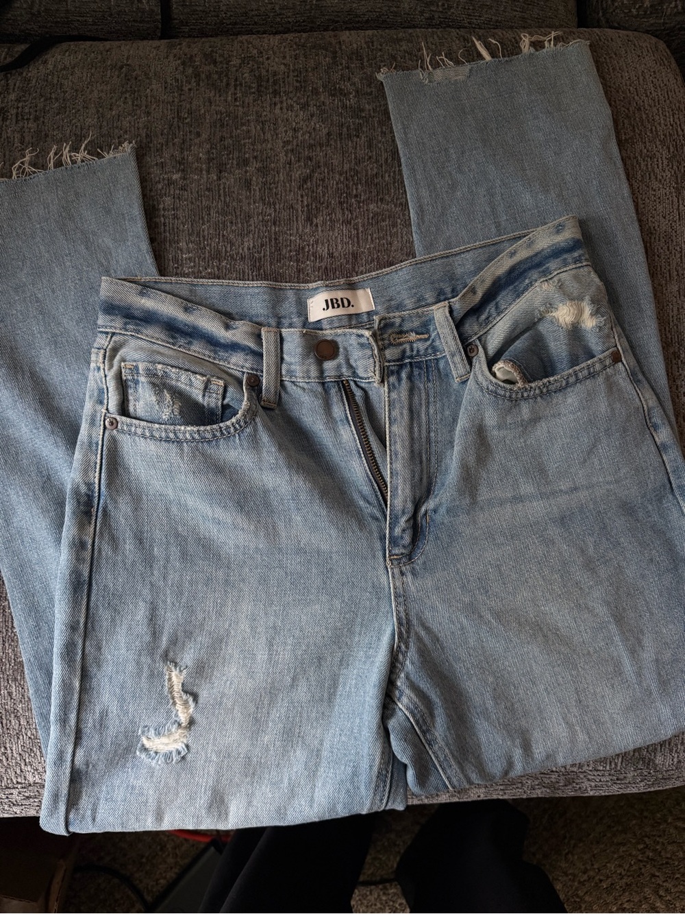 JBD Jeans Ripped 26 Straight Leg